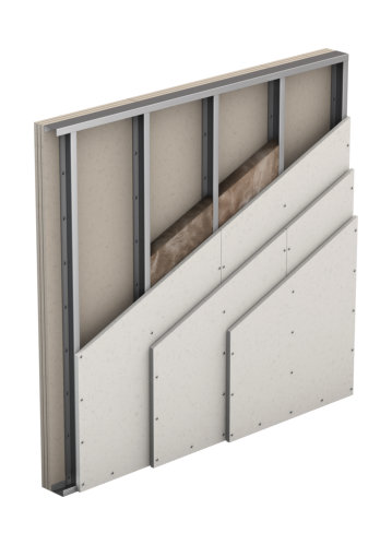 Partition, Single Wall, Triple Layer Cladding (W113)